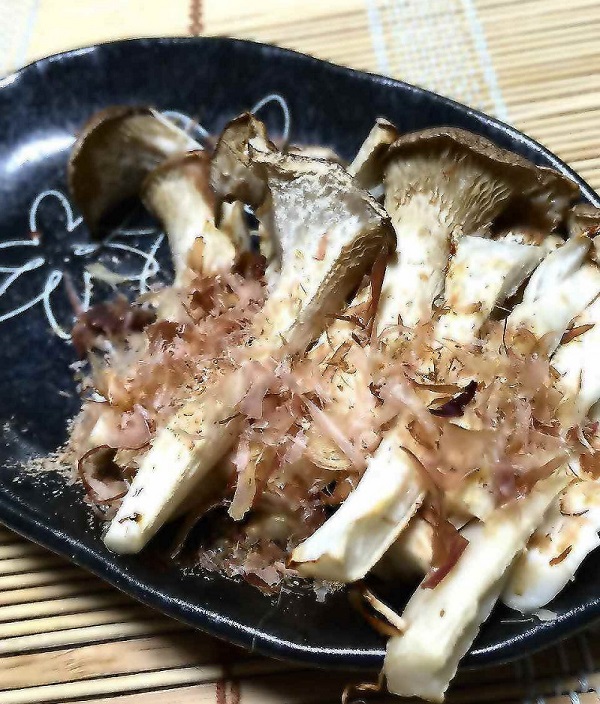 「綾ひめたけの素焼き」